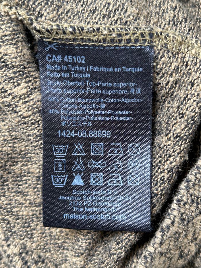 Robe beige Maison Scotch - Taille 4 - photo numéro 5