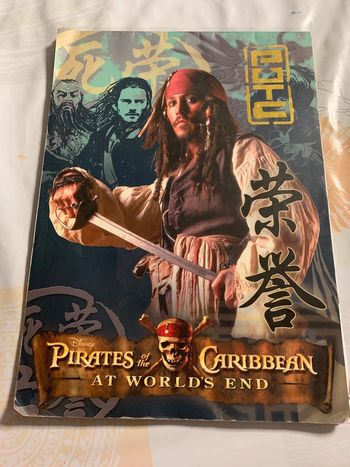 Bloc de Papier lettre/ dessin Disney Pirates des Caraïbes