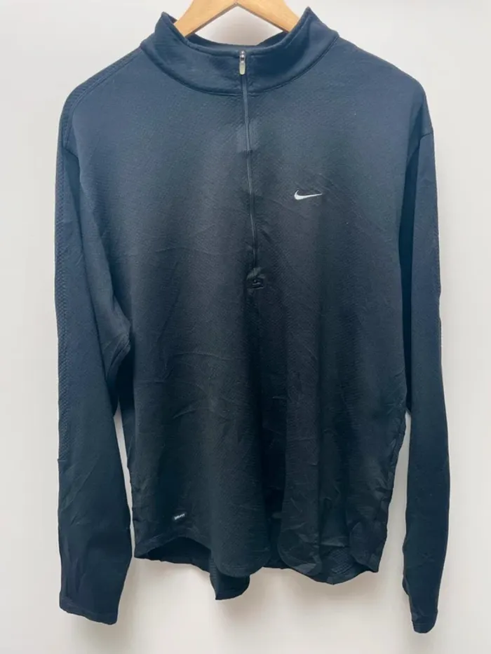 Sweater jacket Nike black Mens size L