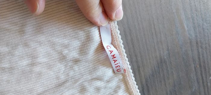 Débardeur Camaïeu rose poudré clair neuf - photo numéro 2