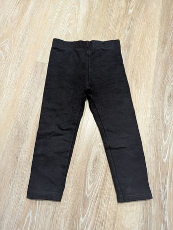 Legging noir 36 mois bébé fille