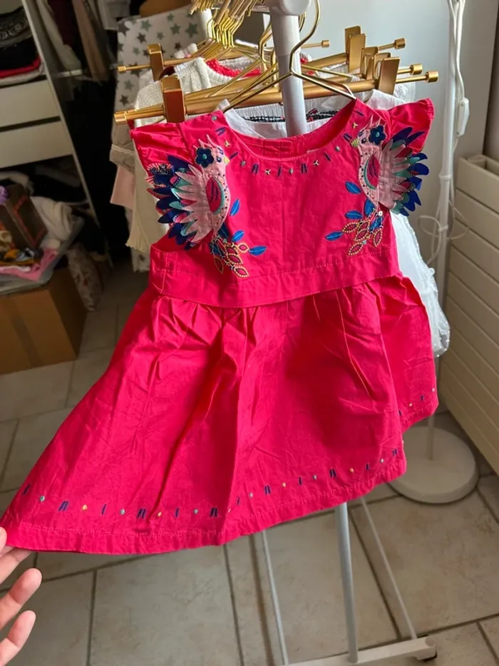 Superbe robe Du pareil au même taille 12 mois état neuf