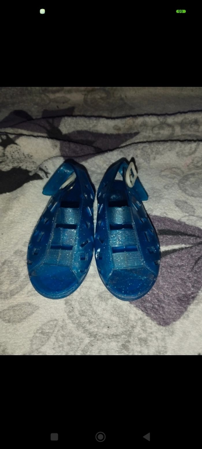 Chaussures méduses pailleté 21.22