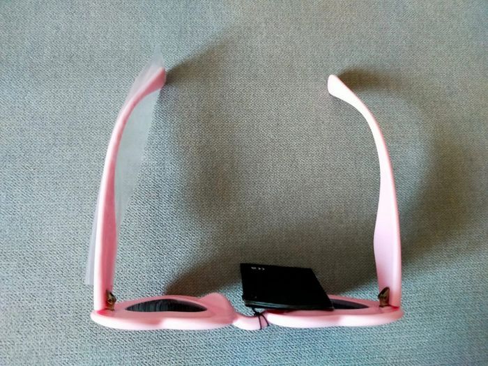 Lunettes de soleil cœur rose – Protection UV400 – Neuf avec étiquette - photo numéro 4