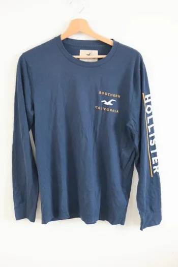 C56 t-shirt marine Hollister S