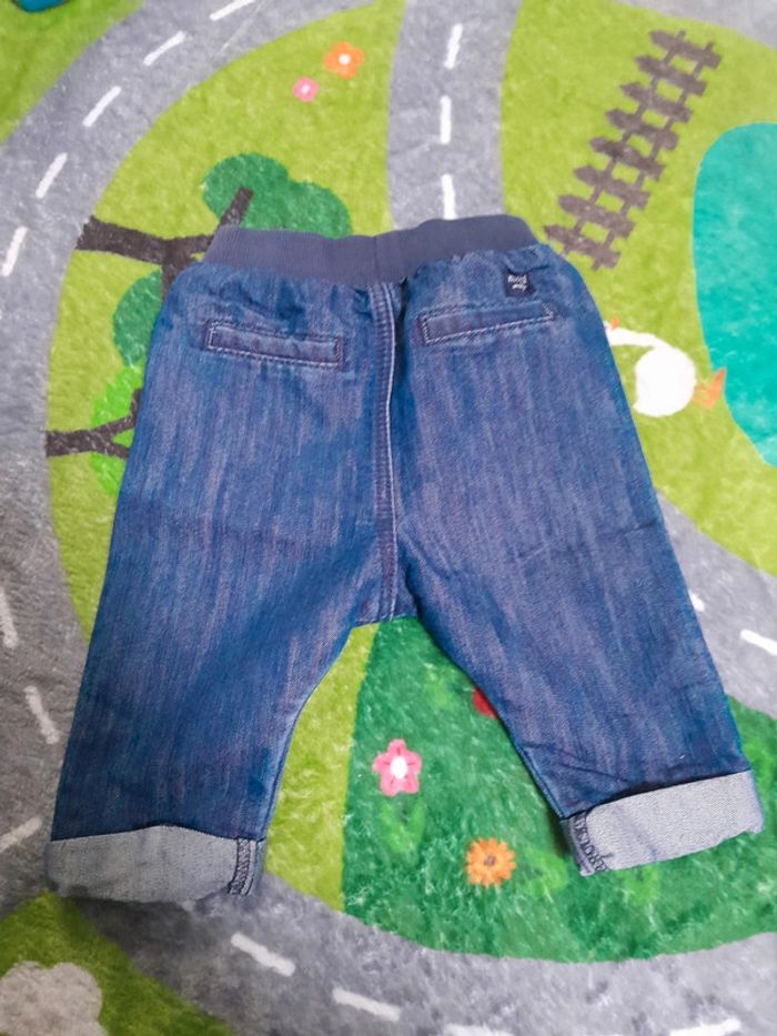 Jeans sarouel tape à l 😉 6mois 👦 - photo numéro 4