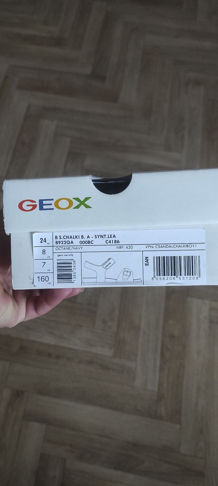 Sandales/ chaussures été garçon cuir geox taille 24 - photo numéro 8