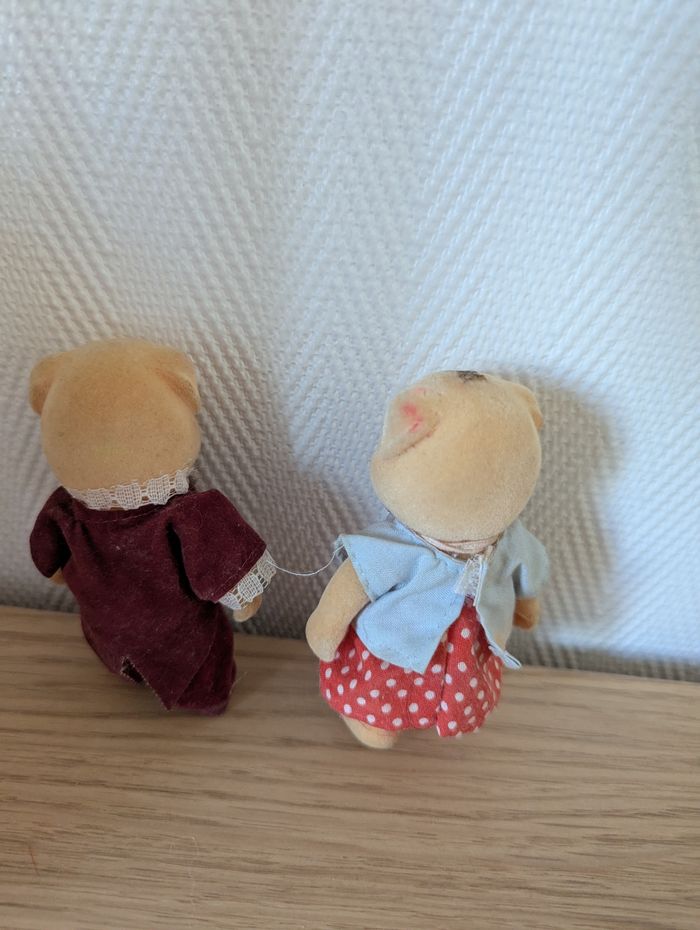Figurines sylvanian families cochons vintage 1935 - photo numéro 2