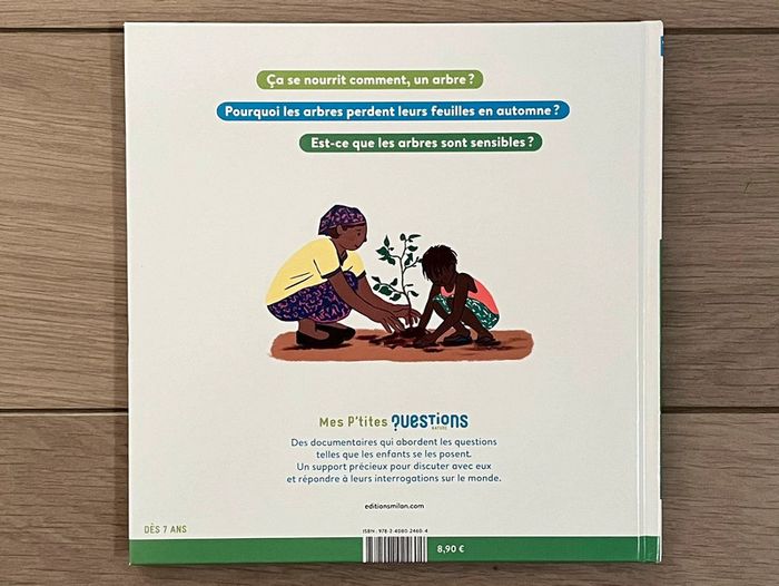 Mes p'tites questions Nature Les arbres Editions Milan 7+ - photo numéro 2