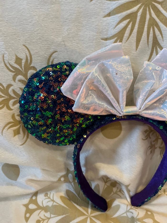 Disneyland Paris Serre-tête à oreilles de Minnie 30e anniversaire pour adultes - photo numéro 2