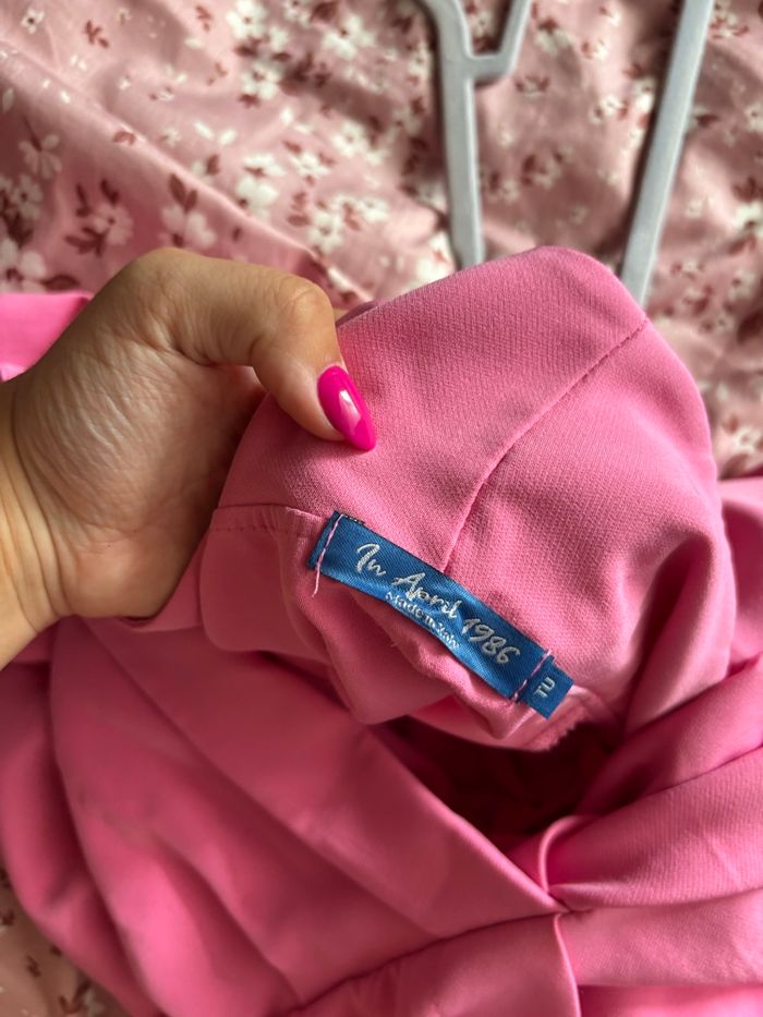 robe rose vintage - photo numéro 3