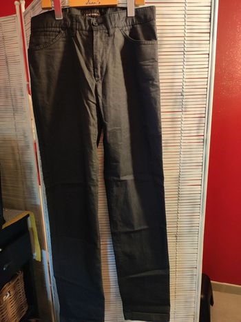 Pantalon droit rayé
