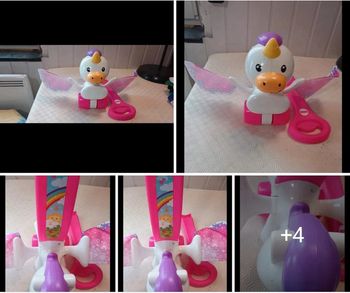 Licorne volante à pousser