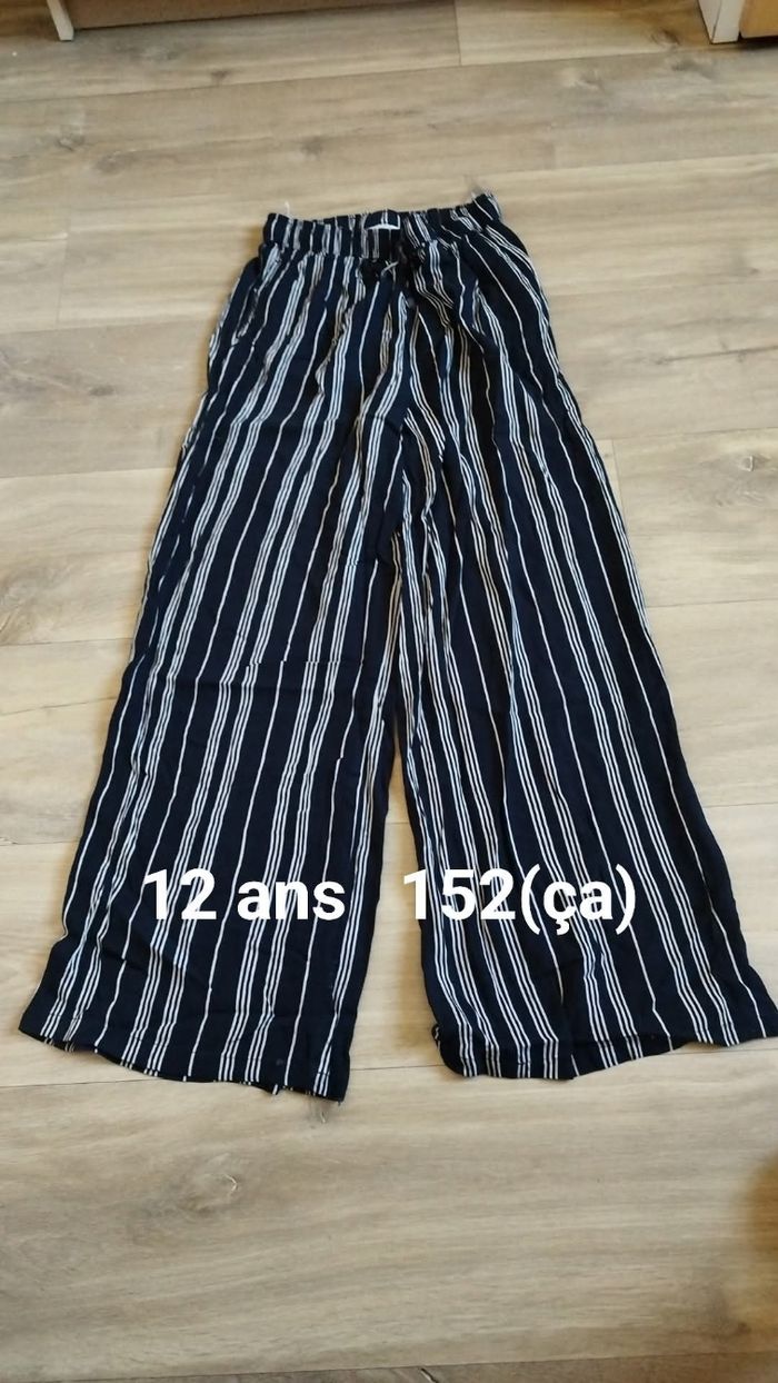 Pantalon fille taille 152.  12 ans