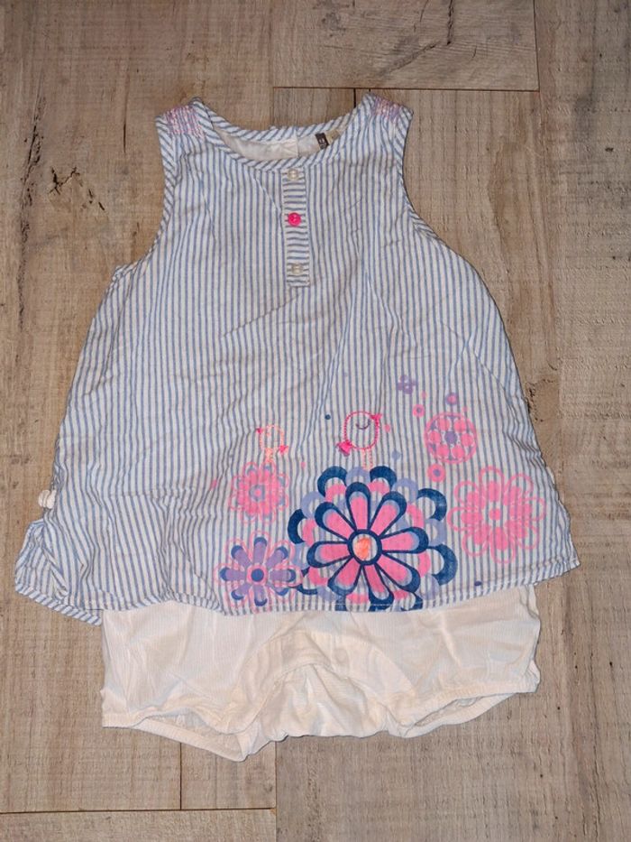 Robe short fille 12 mois