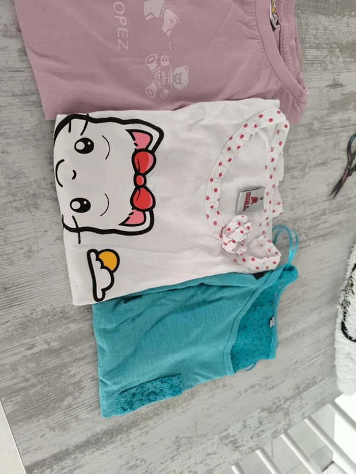Lot de 4 tee shirts manches courtes - photo numéro 2