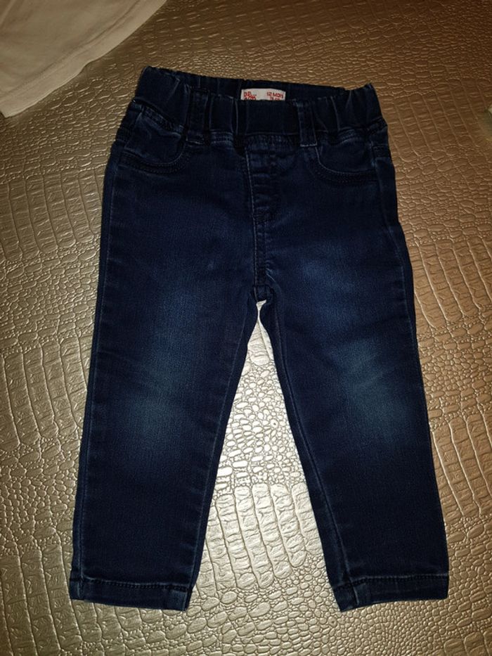 Ensemble T-shirt manches longues et jegging DPAM 12 mois - photo numéro 4