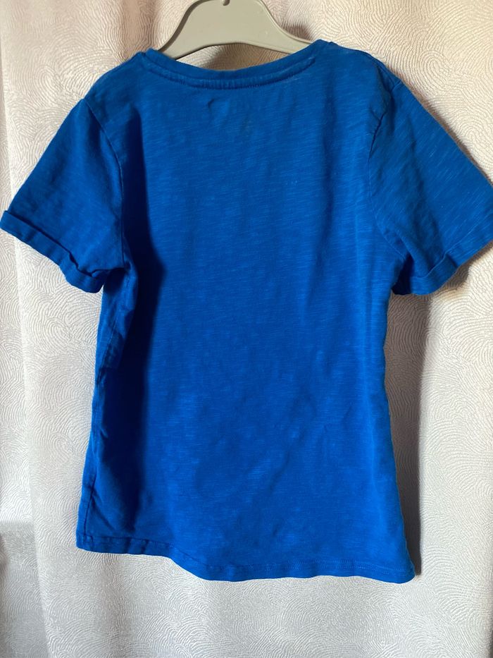 T-shirt bleu cars en sequins 7 ans C&A - photo numéro 4