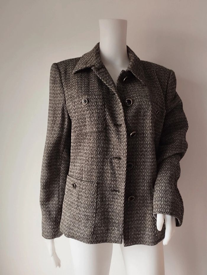 Veste ou blazer laine et soie Caroline Rohmer taille 42 - photo numéro 2