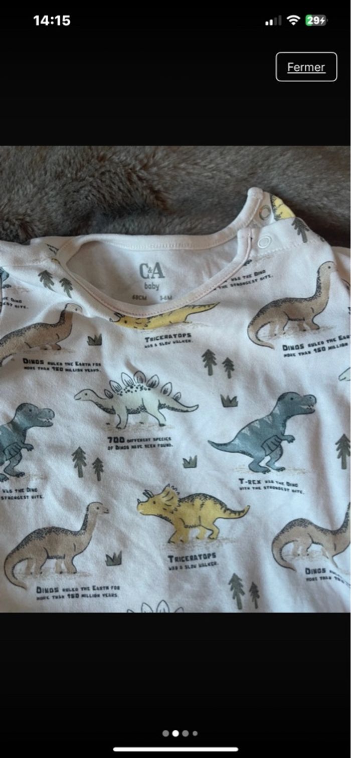 Ensemble c&a 3,6 mois - photo numéro 3