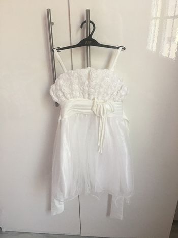Robe cérémonie blanche 24 mois