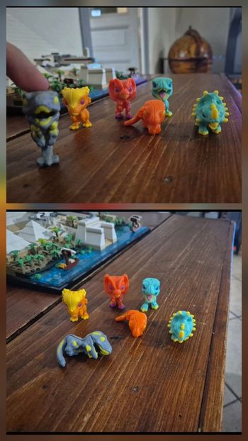 Figurine dinausores kinder