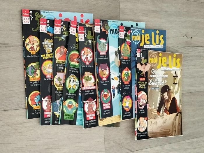 Lot de 8 Moi je lis année 2011-12-13 L069  7588819658 - photo numéro 2