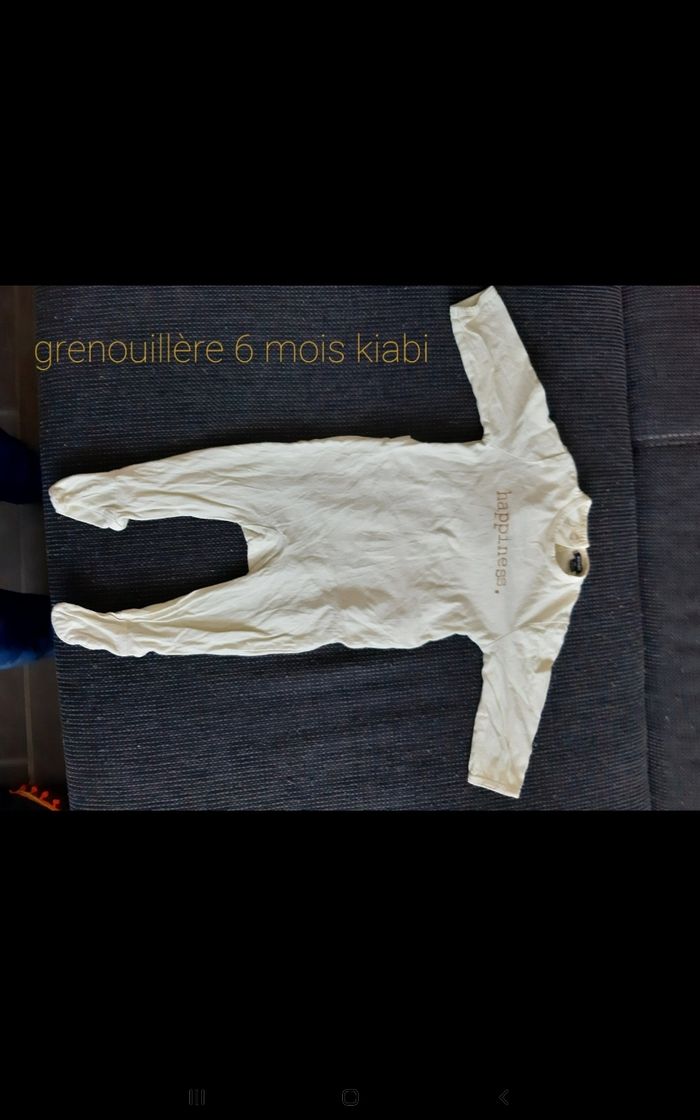 Grenouillère bébé