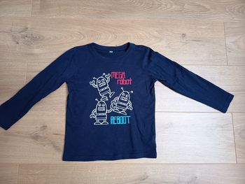 T-shirt fantaisie manches longues garçon, taille 6 ans