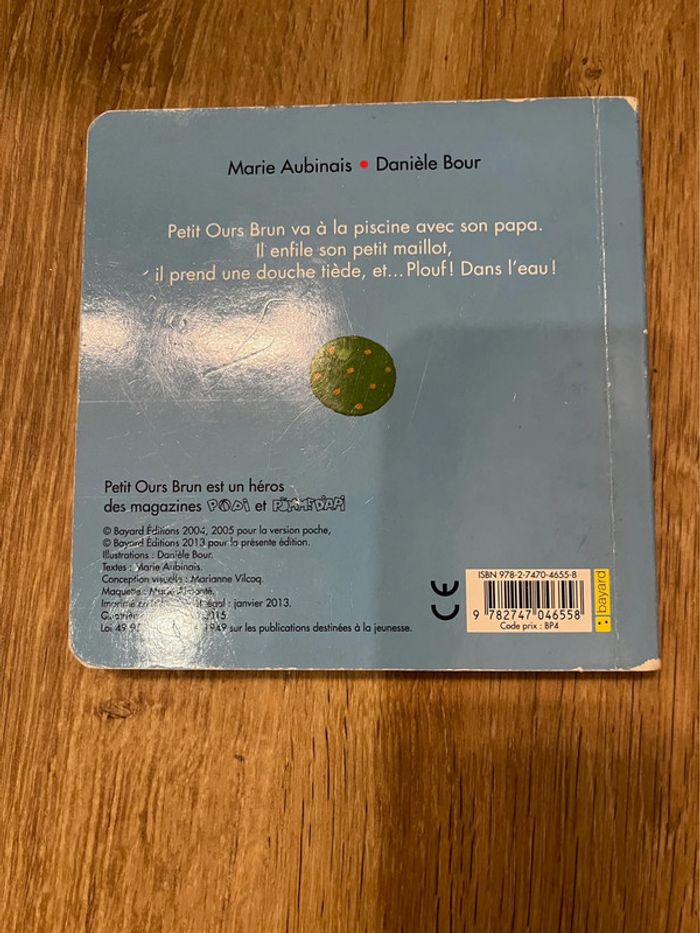 Livre petit ours brun - photo numéro 2