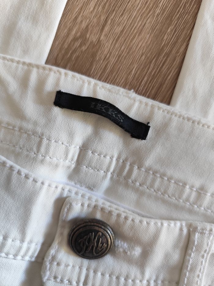 Pantalon T38 blanc IKKS - photo numéro 4