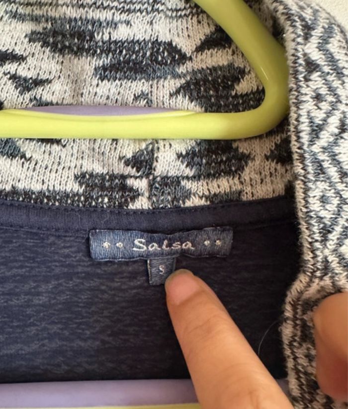 Gilet à motif, Salsa - Taille S - photo numéro 3