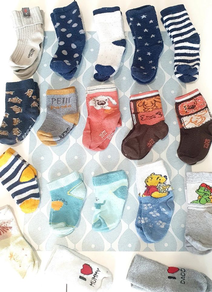 18 paires de chaussette - 12/18/24M - photo numéro 2