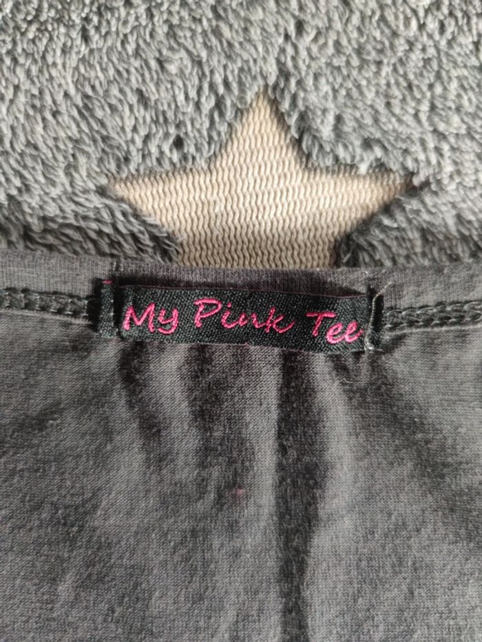 T-shirt manches longues femme My Pink Tea 36 - photo numéro 2