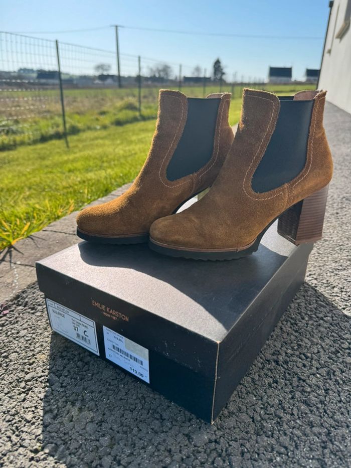 Bottines à talons Karston