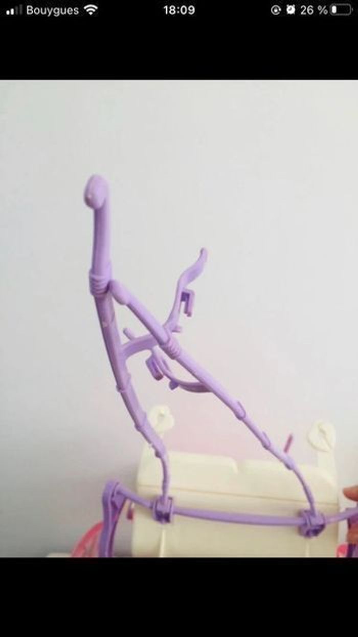 Barbie vintage années 90 cheval et sa calèche - photo numéro 5