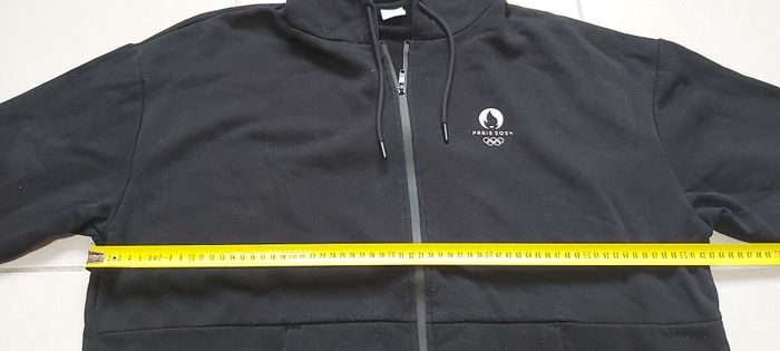 Gilet zippé à capuche Paris 2024 - photo numéro 7