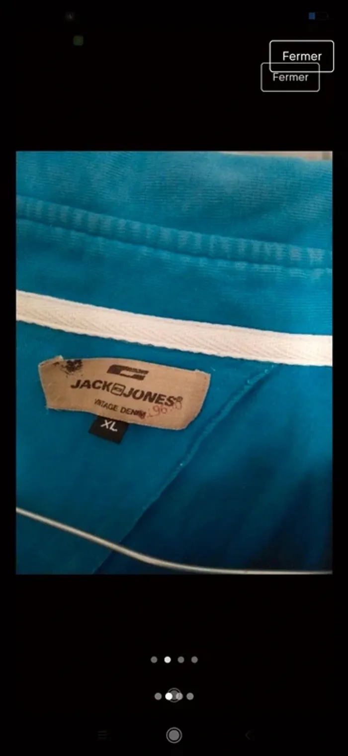 T shirt homme bleu XL Jack &Jones - photo numéro 2