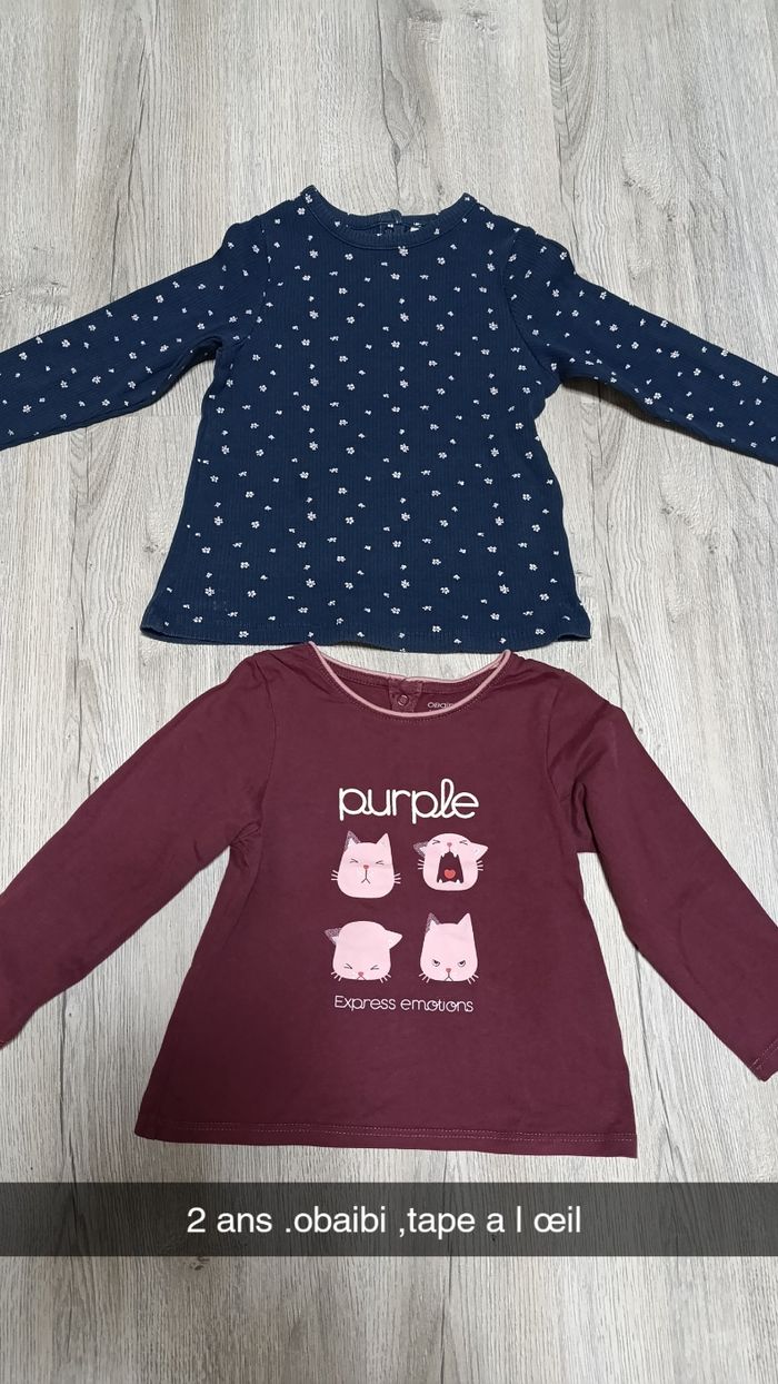 Lot vêtements fille 2 ans - photo numéro 2