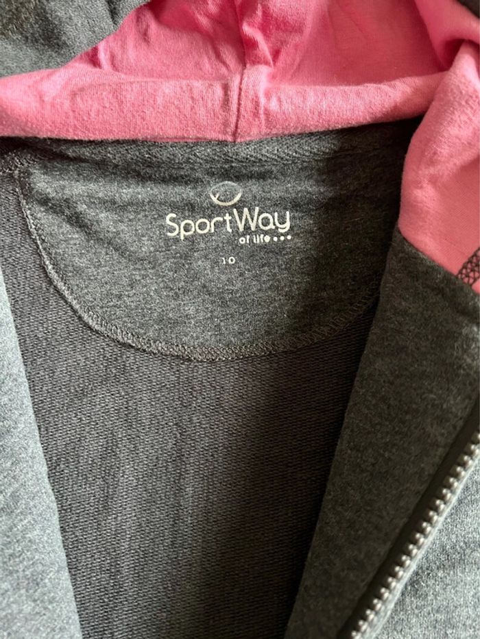 Gilet fille - 10 ans - Sportway - en très bon etat - photo numéro 4