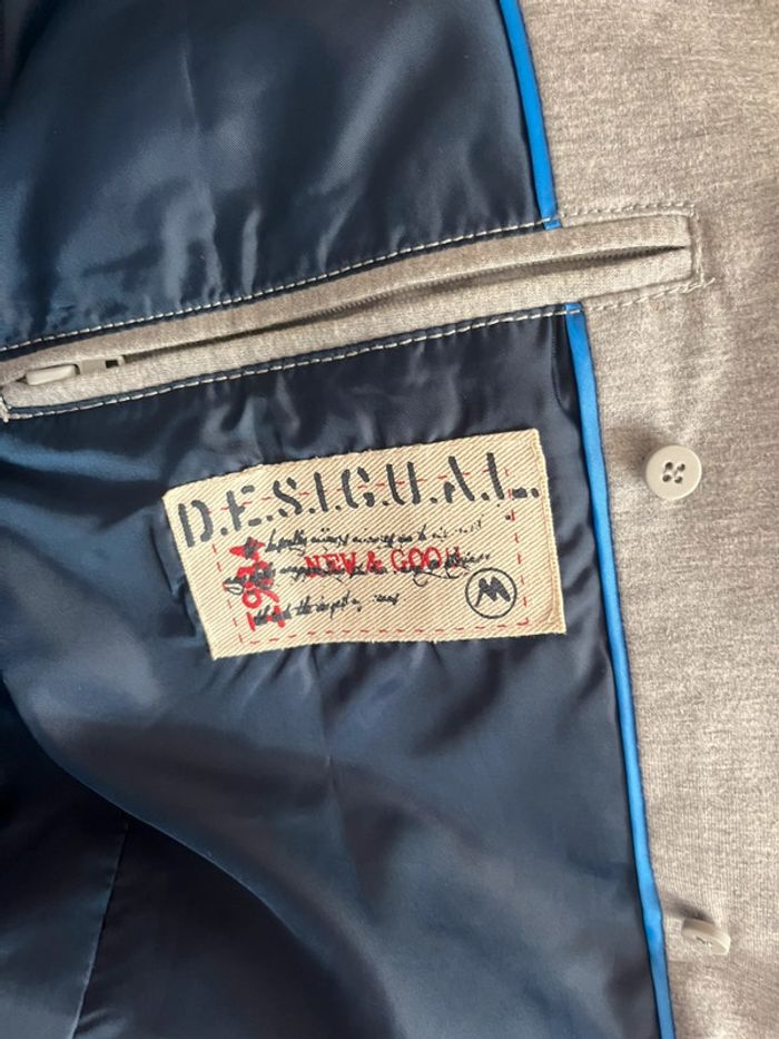 Blazer homme Desigual faux sweat capuche amovible comme neuf - photo numéro 11