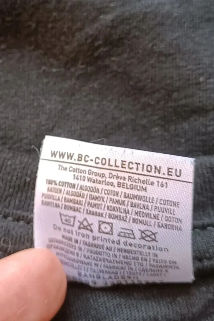 tee shirt B&C Collection homme 38 NEUF - photo numéro 8