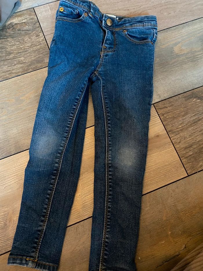 Jeans bleu marine skinny kiabi 4 ans