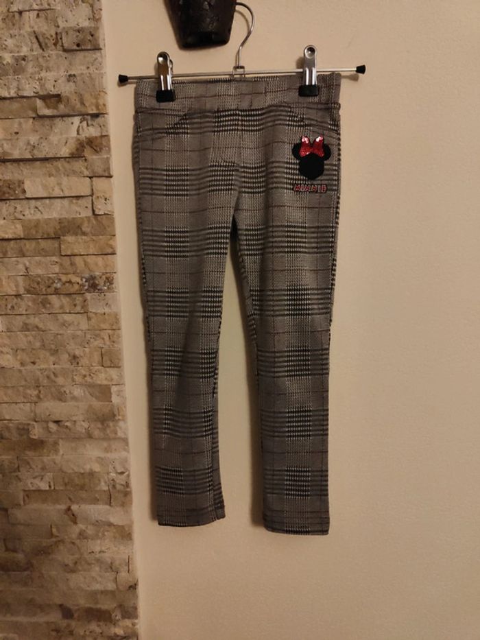 Legging à carreaux Disney Minnie