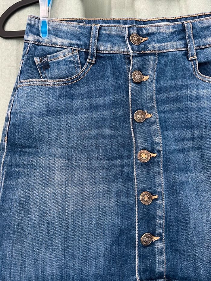 Jupe en jeans Le temps des cerises W25 - photo numéro 3
