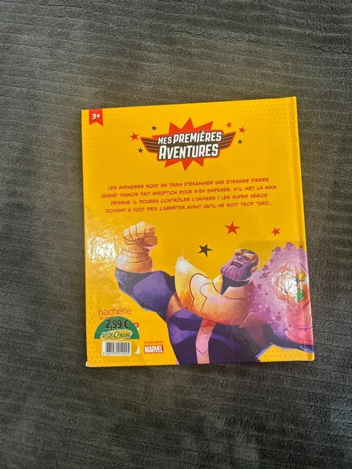 Livre Thanos mes premières aventures - photo numéro 2