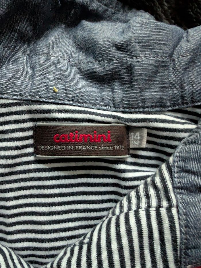 Pull catimini orange taille 14 ans - photo numéro 3