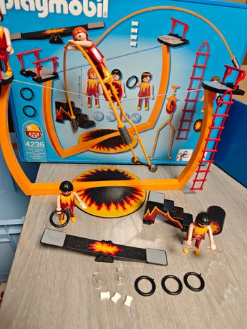 Playmobil 4236 Équilibristes avec piste d'acrobaties