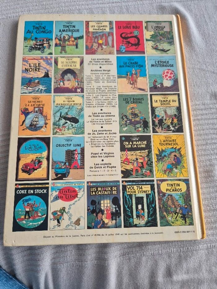 BD Tintin Le trésor de Rackham le rouge - photo numéro 2