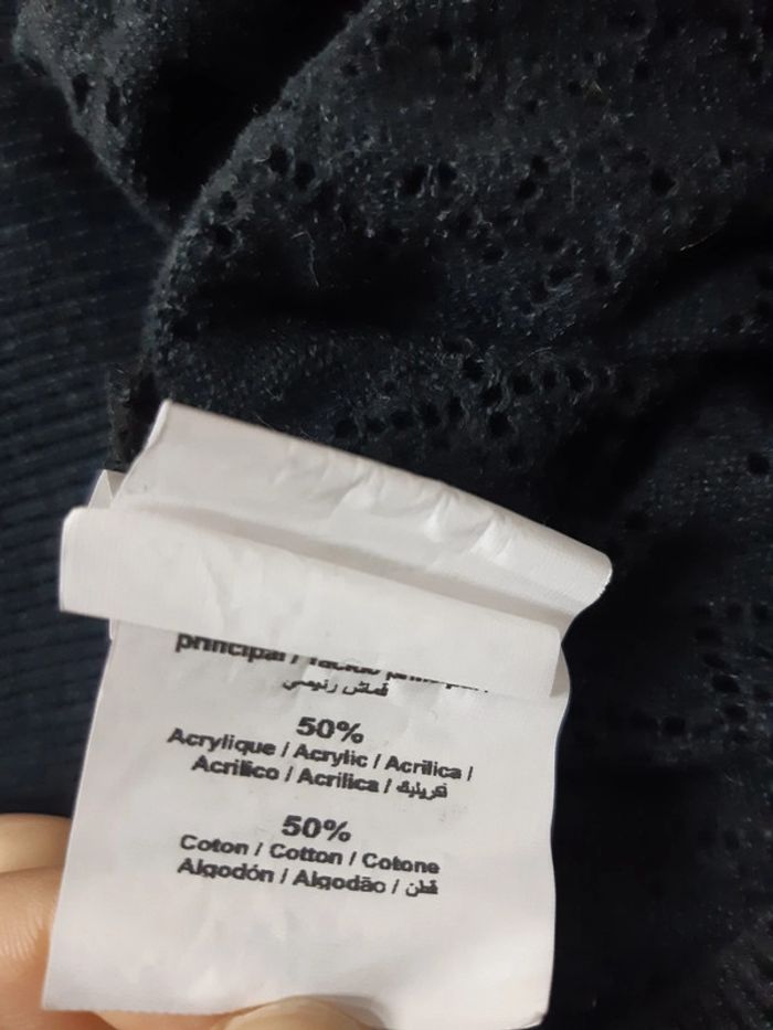 Haut manches longues noir Cache Cache T36 - photo numéro 7